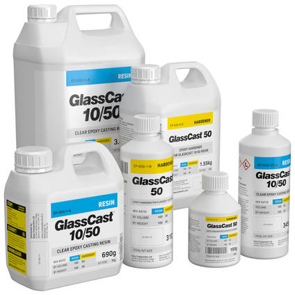 GlassCast 50 Clear Epoxy Casting Resin